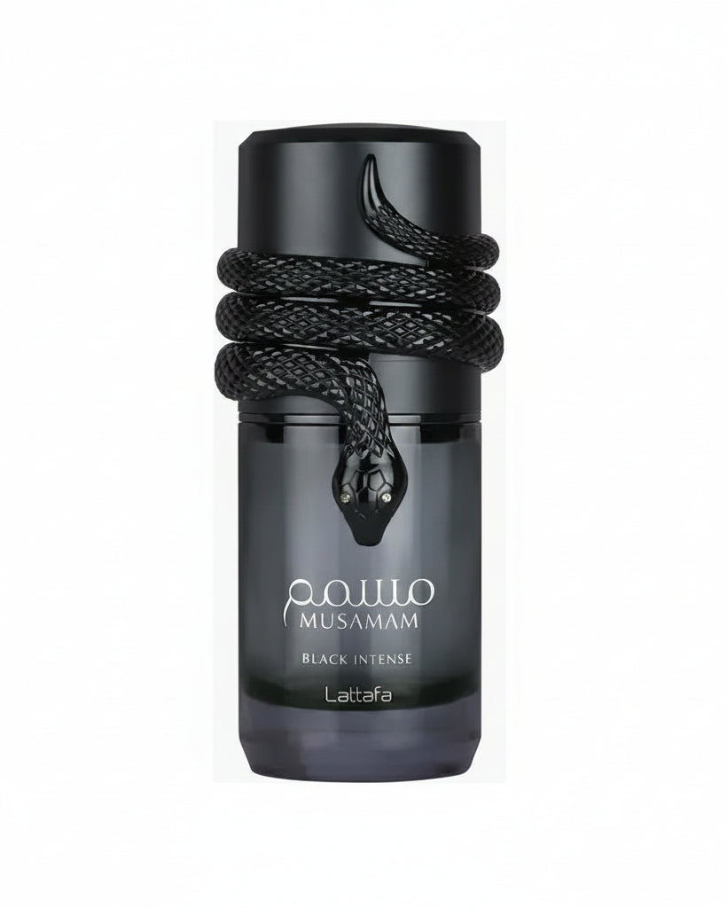 Lattafa Musamam Black intense EDP